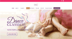 Desktop Screenshot of danceclassicstn.com